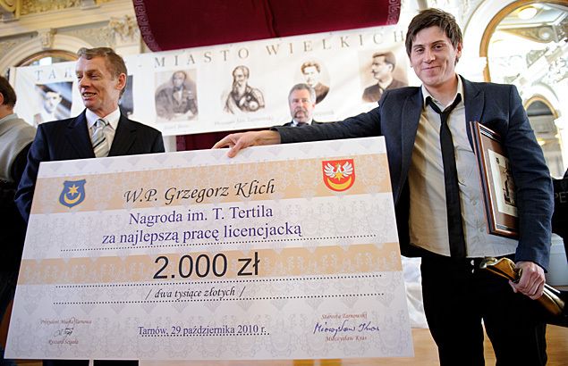 Nagroda Tertila dla absolwenta PWSZ